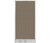 Configurable Acoustic Cubicle Partition Electric Hush Panel 3' x 6' Slate Woven Fabric w/ Electric Channel