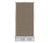 Configurable Acoustic Cubicle Partition Electric Hush Panel 2' x 4' Slate Woven Fabric w/ Electric Channel