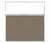 Portable and Acoustic Partition Hush Panel Configurable Cubicle Partition 6' x 6' W/ Window Slate Woven Fabric Clear Window