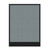 Configurable Acoustic Cubicle Partition Electric Hush Panel 3' x 4' Powder Blue Woven Fabric Black Trim