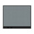 Configurable Acoustic Cubicle Partition Electric Hush Panel 5' x 4' Powder Blue Woven Fabric Black Trim