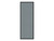 Portable and Acoustic Partition Hush Panel Configurable Cubicle Partition 2' x 6' Powder Blue Woven Fabric Black Trim
