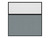 Portable and Acoustic Partition Hush Panel Configurable Cubicle Partition 6' x 6' W/ Window Powder Blue Woven Fabric Clear Fluted Window Black Trim