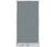Configurable Acoustic Cubicle Partition Electric Hush Panel 3' x 6' Powder Blue Woven Fabric w/ Electric Channel