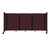 Room Divider 360¨ Folding Portable Partition 8'6" x 4' Cranberry Fabric