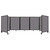 Room Divider 360¨ Folding Portable Partition 14' x 4' Slate Fabric