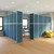 Create private rooms and easily adjust the size or shape of them with the Operable Wall Folding Room Divider.
