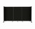 Room Divider 360 Folding Portable Partition 8'6" x 5' Black Fabric