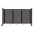 Room Divider 360¨ Folding Portable Partition 8'6" x 5' Charcoal Gray Fabric