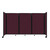 Room Divider 360® Folding Portable Partition 8'6" x 5' Cranberry Fabric