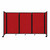 Room Divider 360® Folding Portable Partition 8'6" x 5' Red Fabric