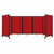 Room Divider 360¨ Folding Portable Partition 14" x 5' Red Fabric