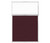 4' x 6' W/ Window Cranberry Fabric Clear Window