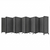 Room Divider 360 Folding Portable Partition 25' x 5' Classic Gray Fabric
