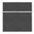 Portable and Acoustic Partition Hush Panel Configurable Cubicle Partition 6' x 6' Classic Gray Fabric