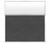 Portable and Acoustic Partition Hush Panel Configurable Cubicle Partition 6' x 6' W/ Window Classic Gray Fabric Frosted Window