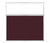 6' x 6' W/ Window Cranberry Fabric Clear Window