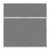 Portable and Acoustic Partition Hush Panel Configurable Cubicle Partition 6' x 6' Speckled Gray Fabric