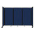 Room Divider 360¨ Folding Portable Partition 8'6" x 6' Navy Blue Fabric