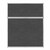 Portable and Acoustic Partition Hush Panel Configurable Cubicle Partition 5' x 6' Classic Gray Fabric