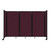 Room Divider 360® Folding Portable Partition 8'6" x 6' Cranberry Fabric