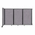 Wall-Mounted Room Divider 360¨ Folding Partition 8'6" x 5' Cloud Gray Fabric