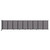 Wall-Mounted Room Divider 360 Folding Partition 25' x 5' Speckled Gray Fabric