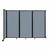 Wall-Mounted Room Divider 360¨ Folding Partition 8'6" x 6' Powder Blue Fabric