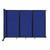 Wall-Mounted Room Divider 360¨ Folding Partition 8'6" x 6' Royal Blue Fabric