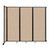 Wall-Mounted Room Divider 360® Folding Partition 8'6" x 7'6" Beige Fabric