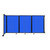 Wall-Mounted Room Divider 360¨ Folding Partition 8'6" x 4' Blue Polycarbonate