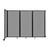 Wall-Mounted Room Divider 360¨ Folding Partition 8'6" x 6' Light Gray Polycarbonate