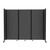Room Divider 360 Folding Portable Partition 8'6" x 6'10" Classic Gray Fabric