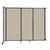 Wall-Mounted StraightWallª Sliding Partition 7'2" x 6' Sand Fabric