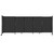 StraightWallª Sliding Portable Partition 11'3" x 4' Black Fabric