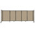 StraightWallª Sliding Portable Partition 11'3" x 4' Rye Fabric