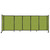 StraightWallª Sliding Portable Partition 11'3" x 4' Lime Green Fabric