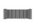 Room Divider 360 Folding Portable Partition 19'6" x 6'10" Ash Gray Fabric