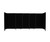 StraightWall Sliding Portable Partition 11'3" x 5' Black Fabric