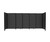 StraightWall Sliding Portable Partition 11'3" x 5' Classic Gray Fabric