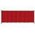 StraightWallª Sliding Portable Partition 15'6" x 6' Red Fabric