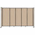 StraightWallª Sliding Portable Partition 11'3" x 6'10" Beige Fabric