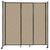 StraightWallª Sliding Portable Partition 7'2" x 7'6" Rye Fabric