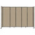 StraightWallª Sliding Portable Partition 11'3" x 7'6" Rye Fabric