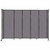 StraightWallª Sliding Portable Partition 11'3" x 7'6" Slate Fabric