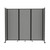 Room Divider 360 Folding Portable Partition 8'6" x 7'6" Ash Gray Fabric