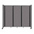 Room Divider 360 Folding Portable Partition 8'6" x 7'6" Speckled Gray Fabric