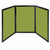 Folding Tabletop Display 78" x 36" Lime Green Fabric