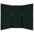 Privacy Screen 7'6" x 5'10" Forest Green Fabric
