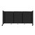 SoundSorb Room Divider 360¨ Folding Partition 8'6" x 4' Black High Density Polyester